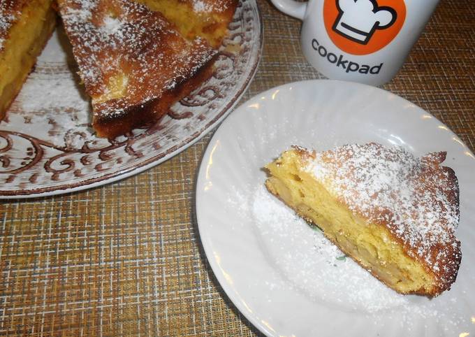 Шарлотка с тыквой и яблоками, рецепт с фото пошагово в духовке