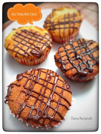 Langkah Mudah untuk Menyiapkan Bolu Pisang Mini Coklat Ekonomis