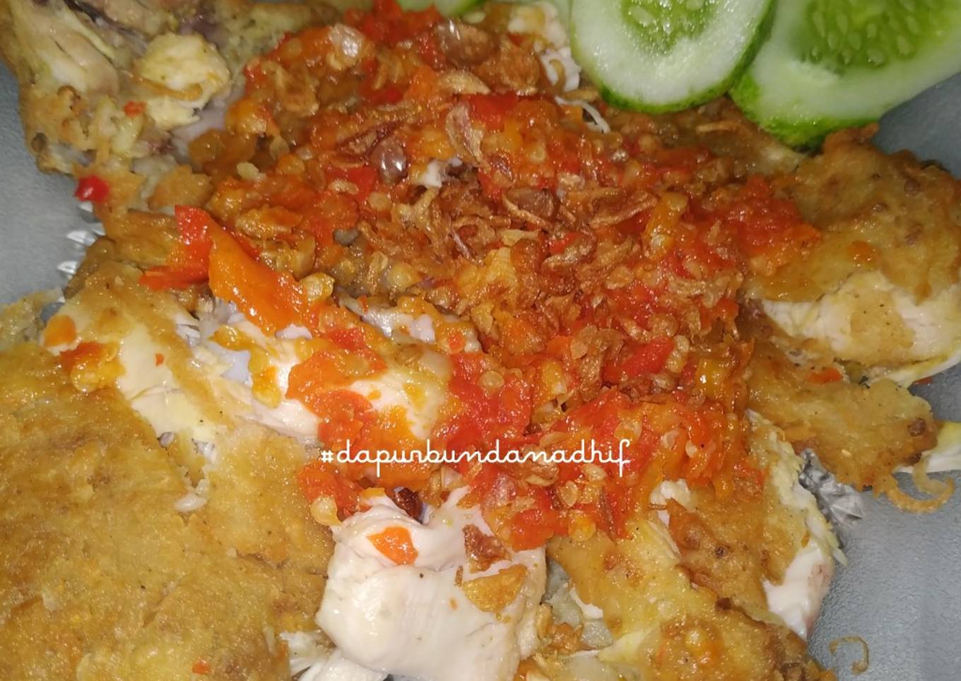 Ayam Geprek Sambal Bawang