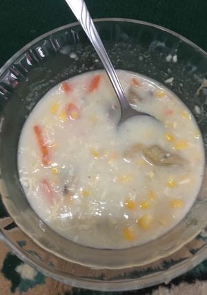 Foto resep Cream soup keju