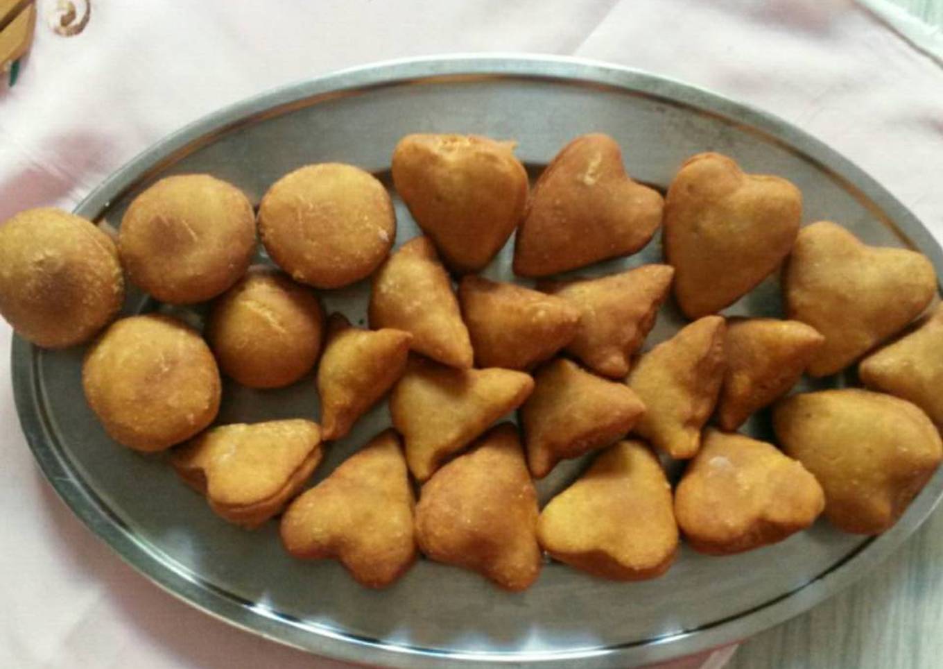 Lemon flavored mandazi