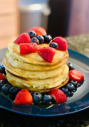 Foto resep Fluffy Pancake (Old Fashioned Style)
