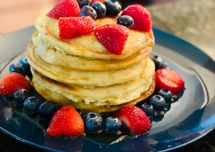 Fluffy Pancake (Old Fashioned Style)