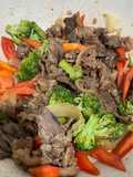 Beef Slice Yakiniku dengan brokoli