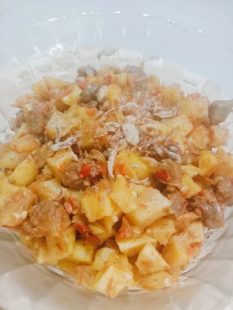 Langkah Mudah untuk Menyiapkan Resep  Sambal goreng kentang ati ampela yang Bisa Manjain Lidah, Sempurna