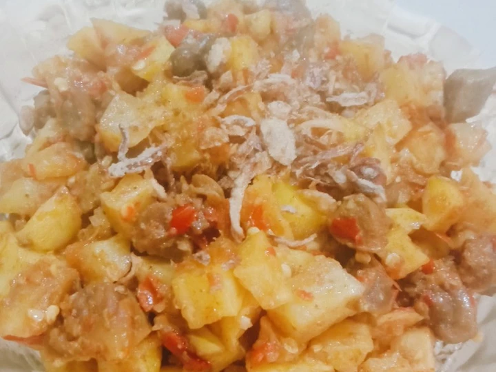 Langkah Mudah untuk Menyiapkan Resep  Sambal goreng kentang ati ampela yang Bisa Manjain Lidah, Sempurna