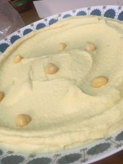 صورة لوصفة حمص بطحينه
