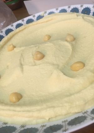 صورة لوصفة حمص بطحينه