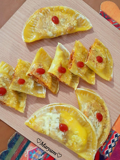 عکسی از دستور پیراشکی گوشت و قارچ