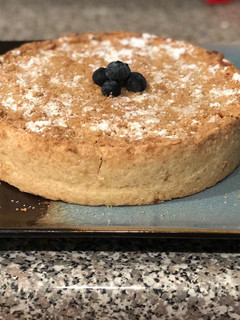 A picture of Peach Blueberry Cobbler Crumble.