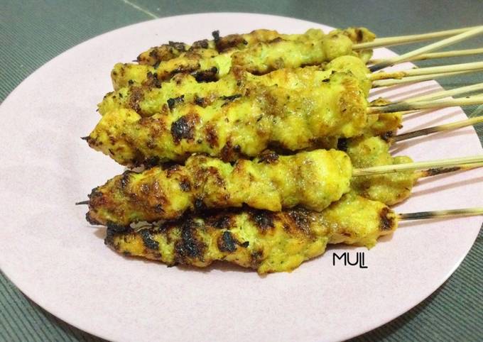 Sate ayam sereh ala vietnam