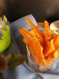 Bastoncitos de cáscara de naranja confitados (abrillantadaos)