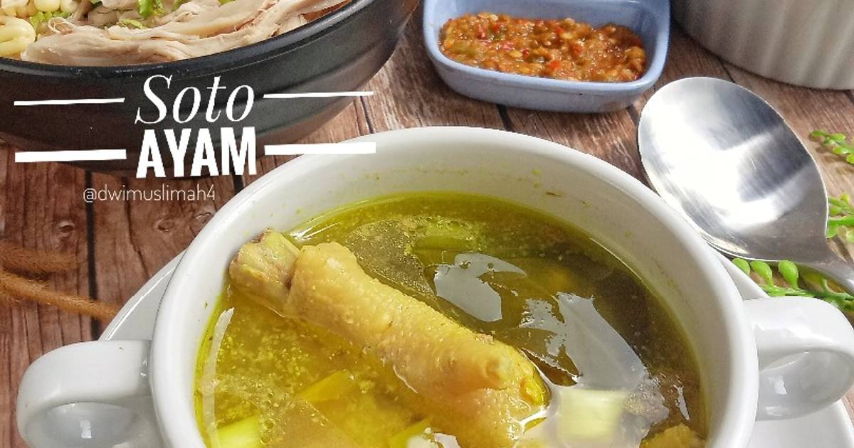 Resep Soto Ayam Bening Oleh Dwi Muslimawati - Cookpad