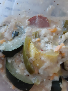 A picture of Steamed squash.