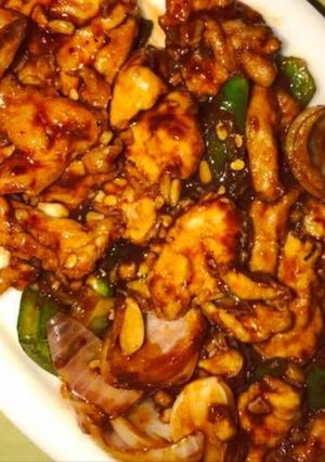 A picture of Crispy Chicken Chilli.