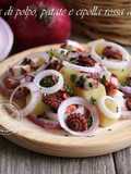 Insalata di polpo, patate e cipolla rossa di Tropea