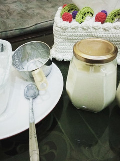 Foto resep Homemade yogurt rice cooker