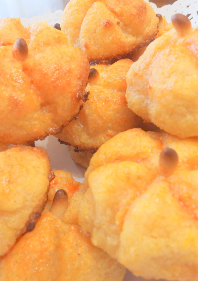 Una foto de Panellets de almendra y boniato