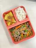 Tumis Buncis Wortel Daging & Telur Dadar #BekalKantor
