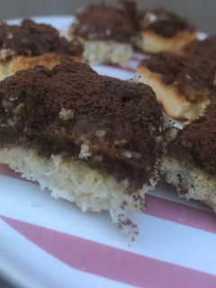 Una foto de Torta de coco fit, sin azúcar ni harinas, apto celiacos