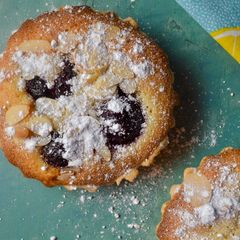 A picture of Cherry Frangipane Tarts.