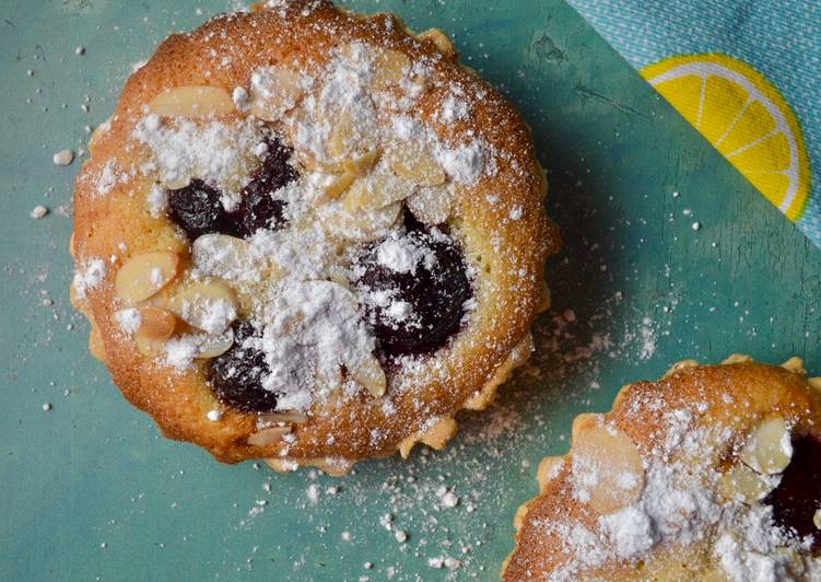 Recipe of Quick Cherry Frangipane Tarts