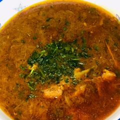 A picture of Mutton roast.