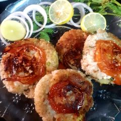 A picture of Rice chapli.
