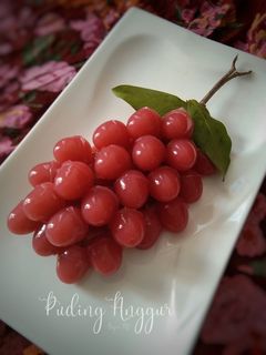 Foto resep Puding Anggur