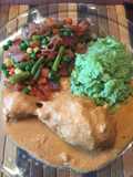 Pollo encacahuatado