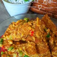 รูปของ Tempe Saus Telur Asin