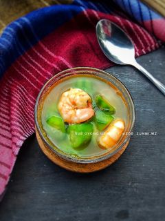 Foto resep Sup Oyong Udang
