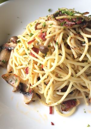 Foto resep Spaghetti Aglio e Olio