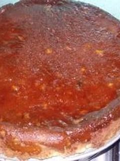 Una foto de Budín de pan casero
