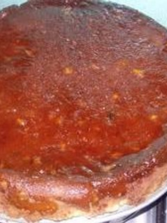 Una foto de Budín de pan casero