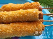Gambar corndog roti tawar