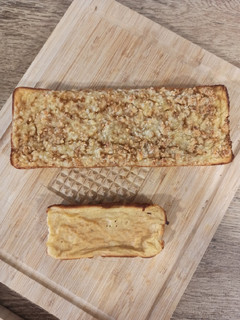 Una foto de Bizcocho de manzana, avena y huevo (BLW)