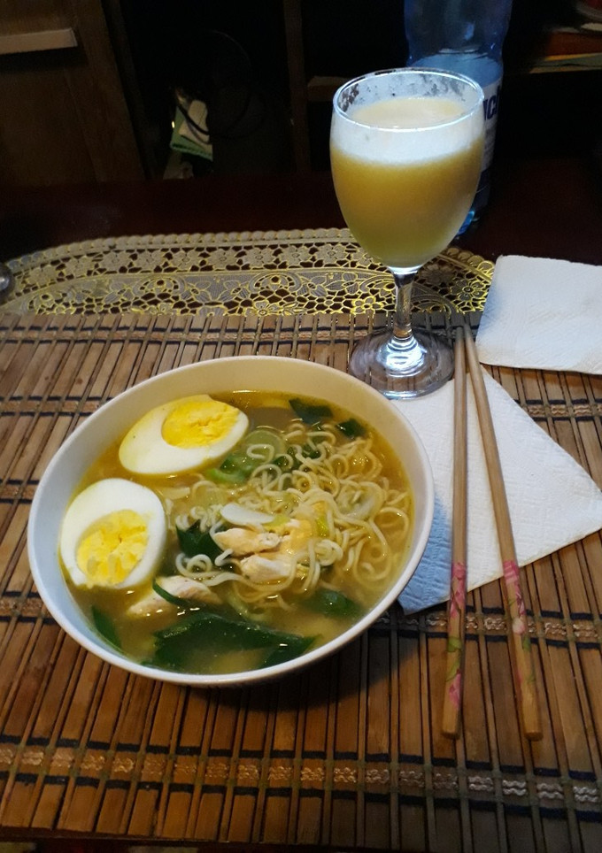 Una foto de Ramen fácil y rico!!!