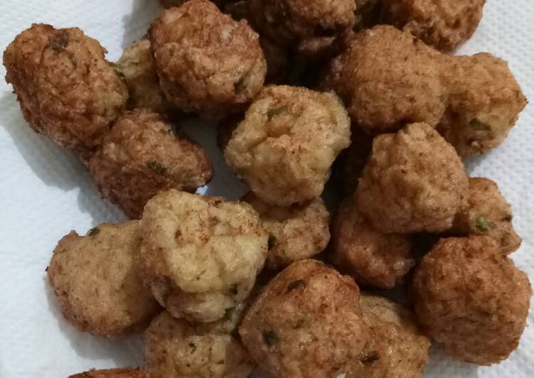 Keto Fried Meat Balls (Baso goreng keto)