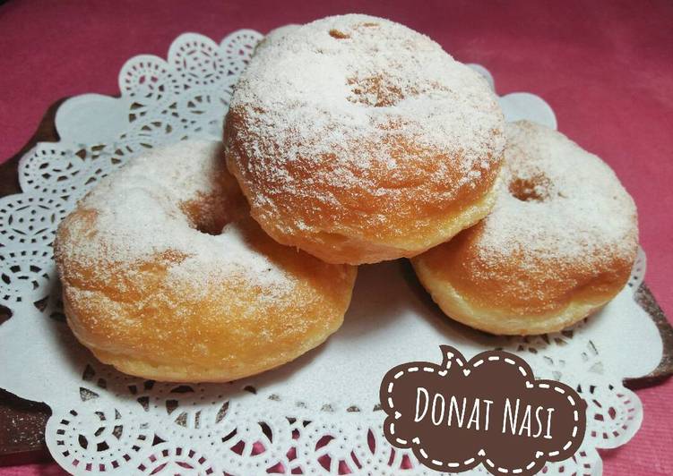 Cara Bikin Donat Nasi (super empuk!) Yang Enak