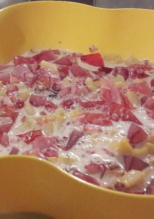 Una foto de Ensalada de gelatina