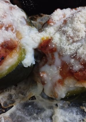 Una foto de Zapallitos rellenos