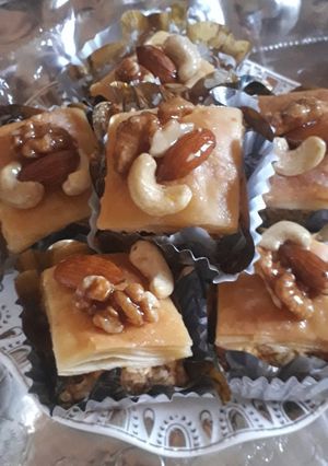 صورة لوصفة بقلاوة 😍🥰
