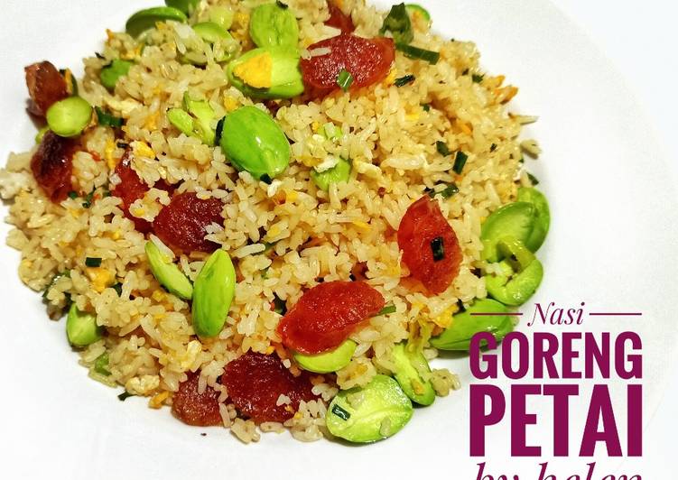 {Resep Nasi goreng petai Kekinian