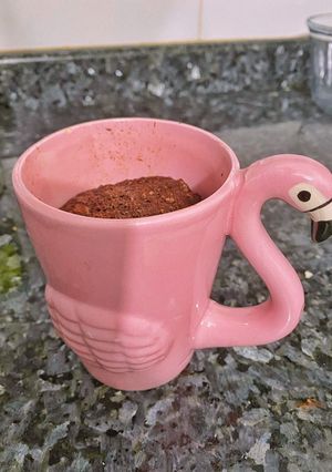 Una foto de Brownie en taza / mug cake