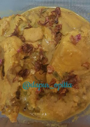Foto resep Opor ayam kampung (masak ala ingkung)