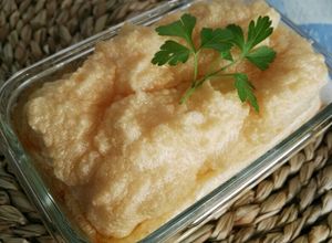Foto principal de Soufflé de merluza y gambas
