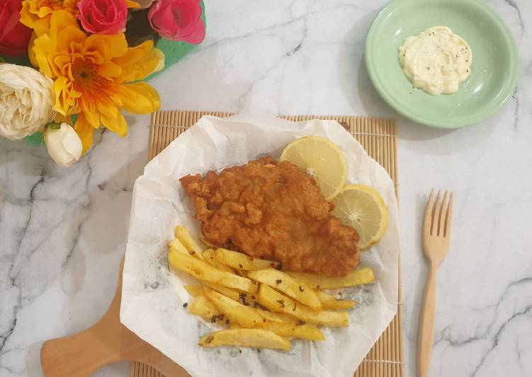 Resep Fish And Chips Simple Yang Enak