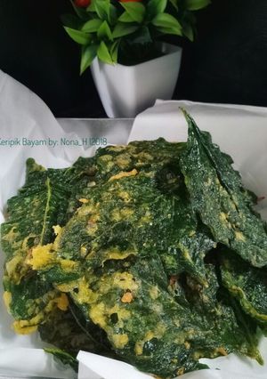 Foto resep Keripik Bayam