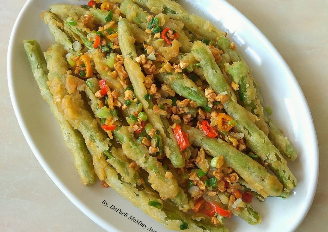 Buncis Goreng Cabe Garam